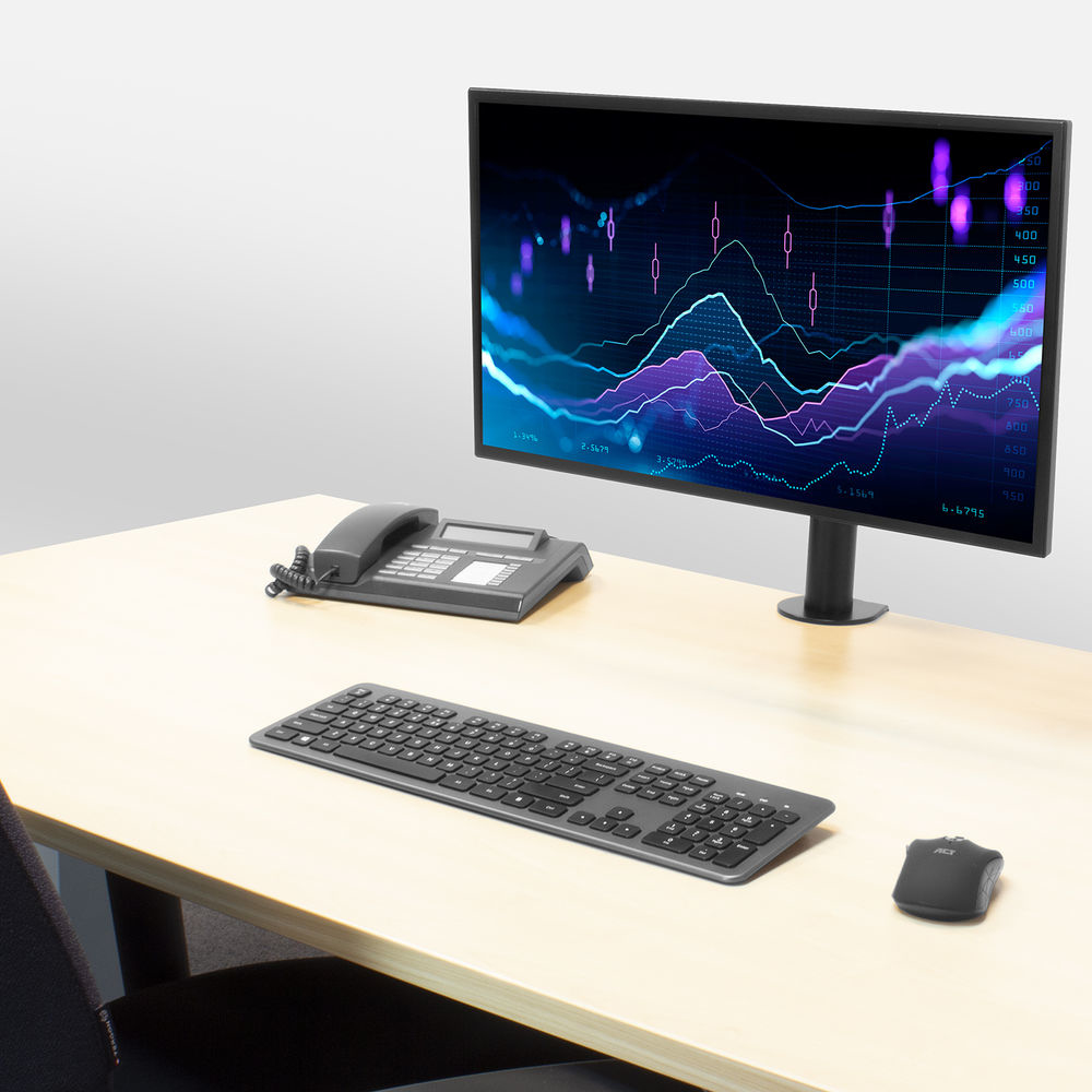 Single Monitor Arm Office Solid Pro