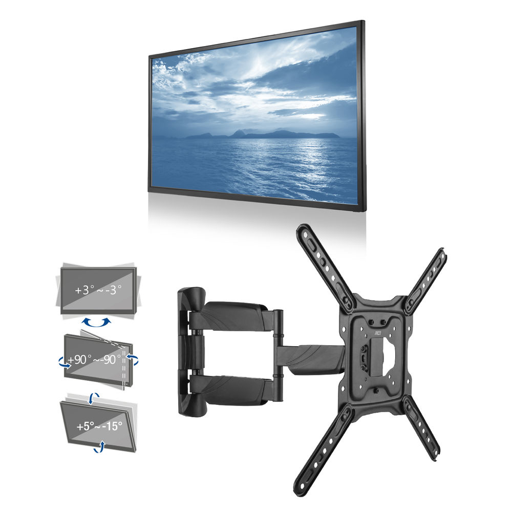 Full Motion TV Wall Mount 23in up to 55in VESA