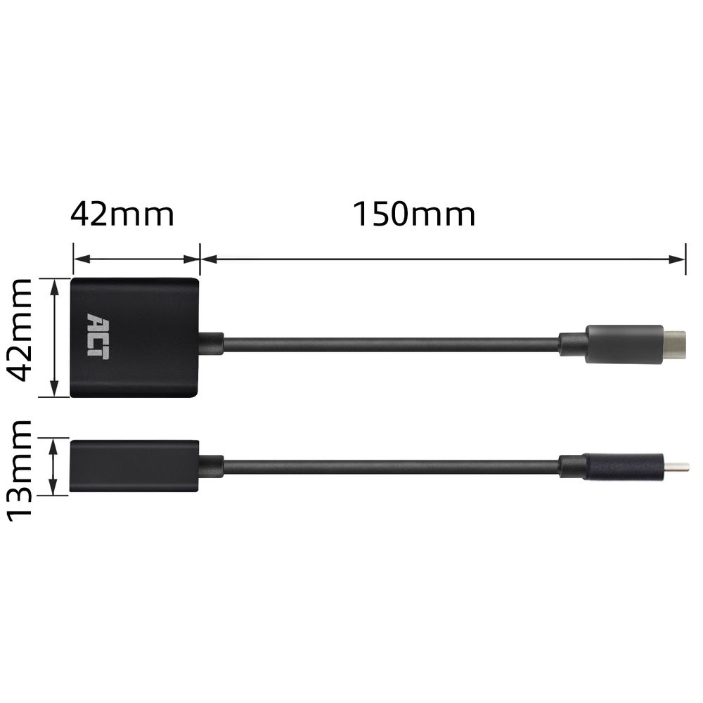 USB-C to DisplayPort Female Adapter 4K