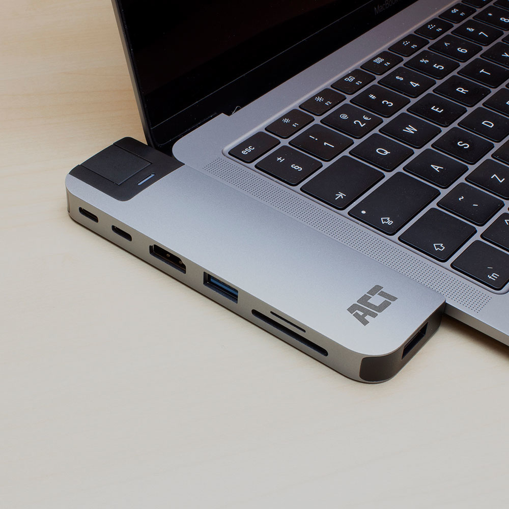 USB-c Thunderbolt 3 To Hdmi Female Multiport Adapter 4k, Ethernet, USB Hub, Card Reader, Pd Pass Through