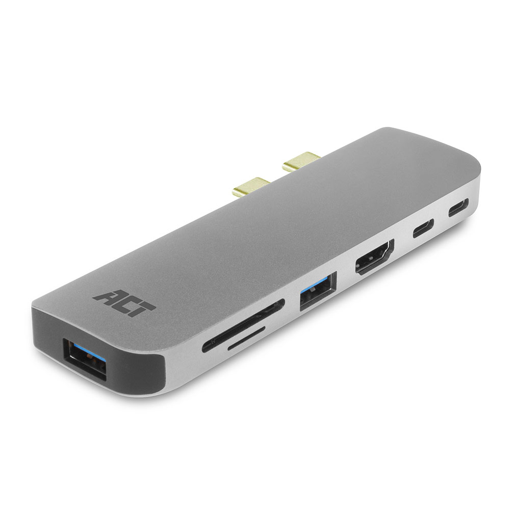 USB-c Thunderbolt 3 To Hdmi Female Multiport Adapter 4k, Ethernet, USB Hub, Card Reader, Pd Pass Through