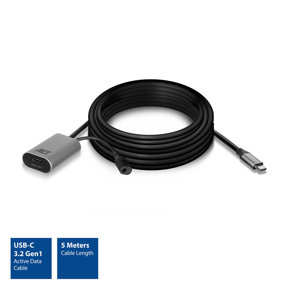 USB-C Extension Signal Booster Cable 5m