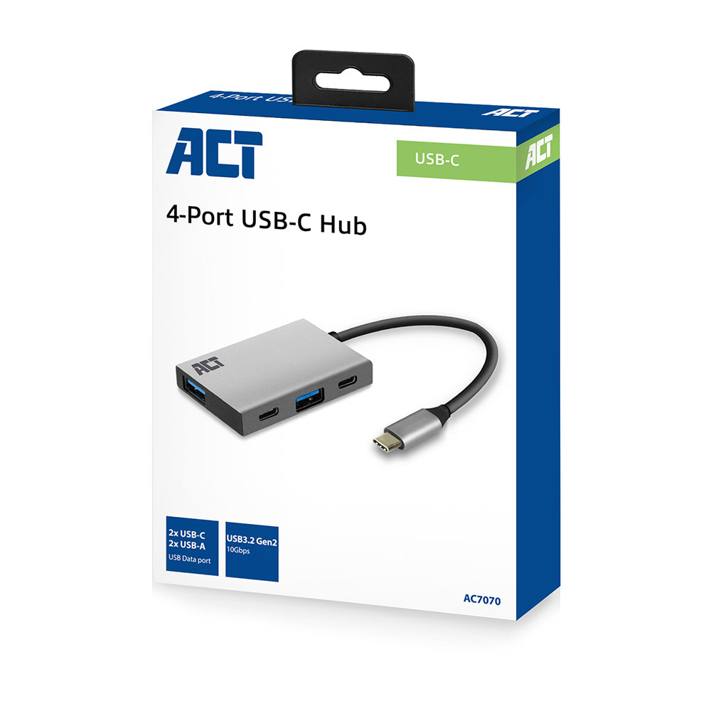 USB-C Hub with USB C USB A
