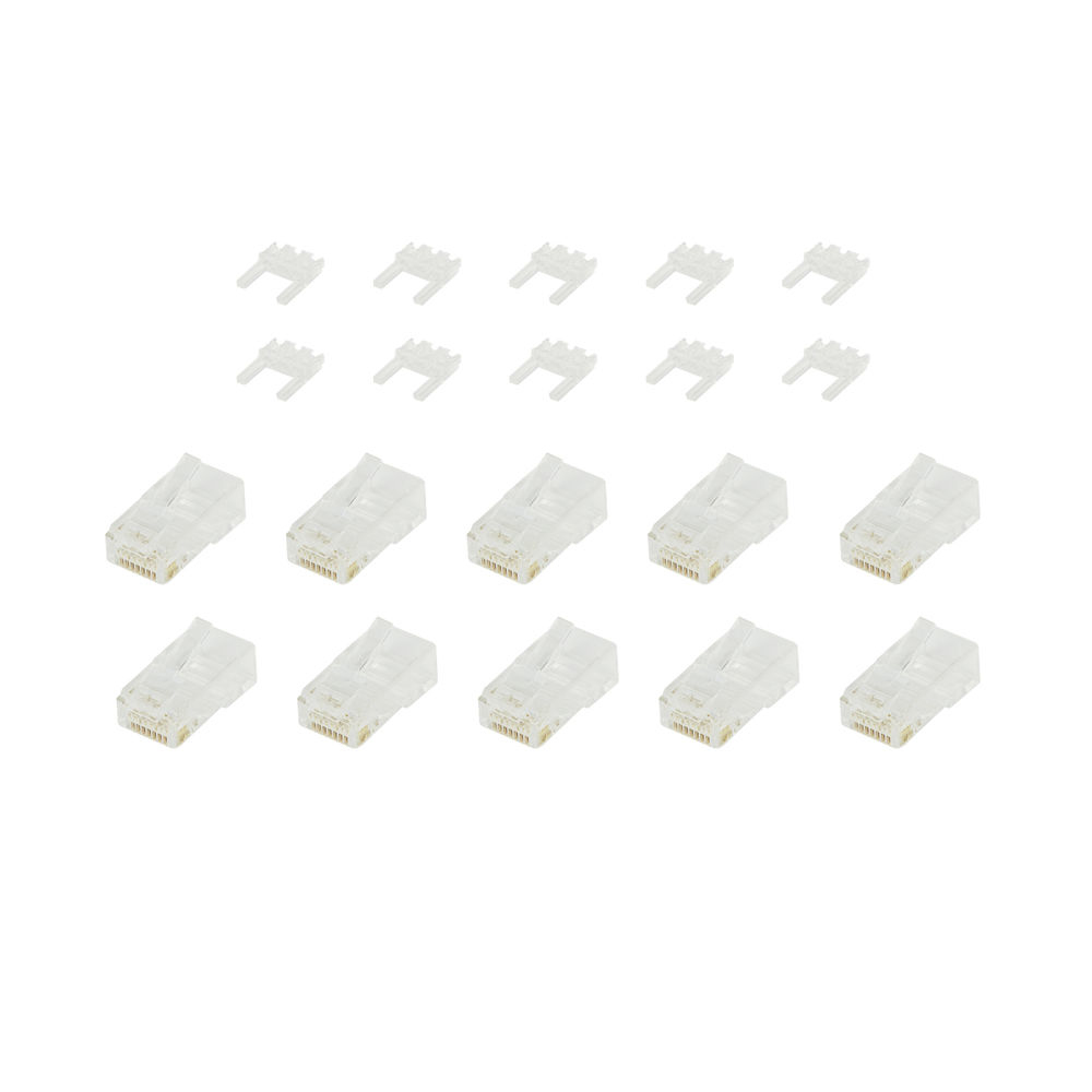 UTP CAT6 RJ45 Modular Connector 10-Pack