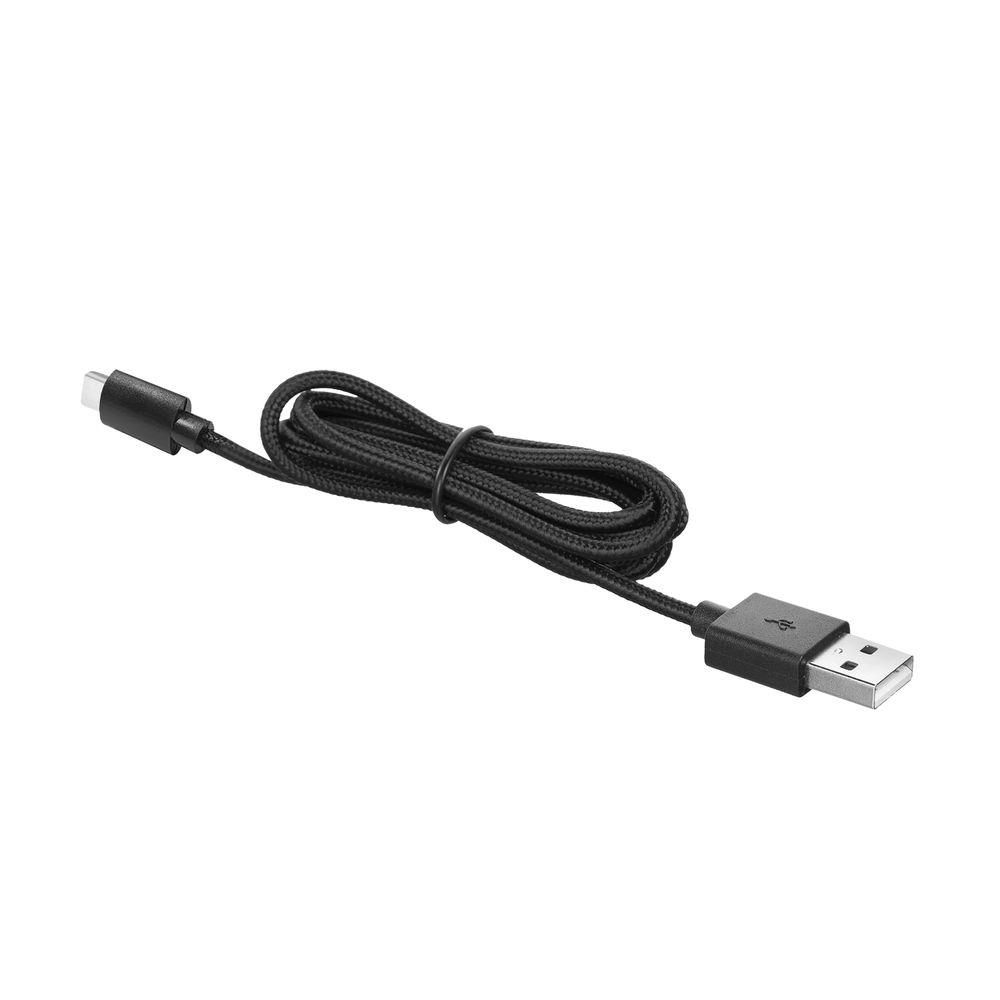 USB-A Charging and Sync Cable USB-C Male Nylon 1m