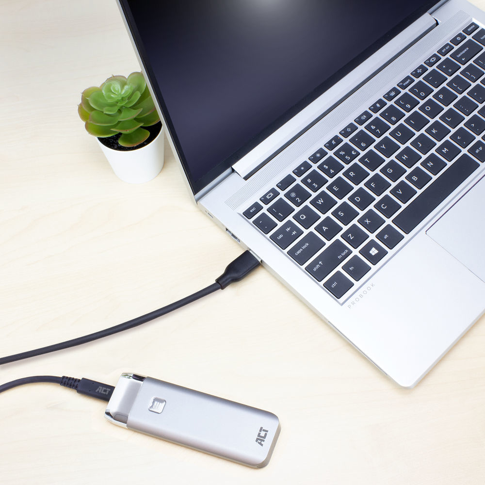 USB 3.2 Gen1 Connection Cable A Male - C Male 1m