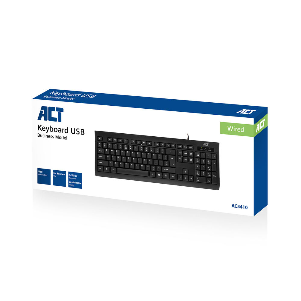 Business keyboard USB Qwerty US/Int'l