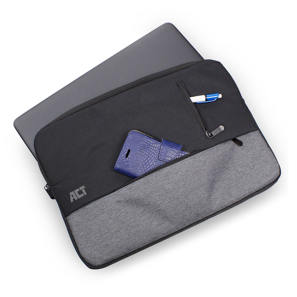 Urban Laptop Sleeve 15.6in Black/Grey