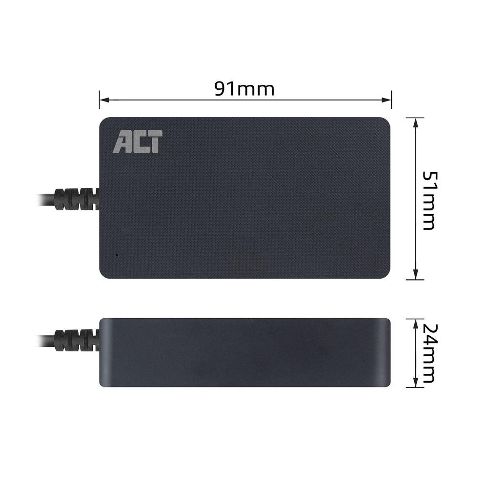 Ultra Slim Size Laptop Charger 45w (for Laptops Up To 15.6 Inch)