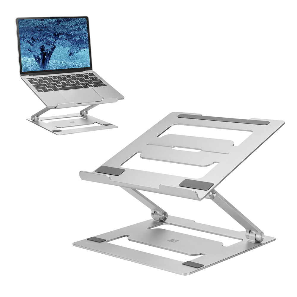 Foldable Laptop Stand Aluminium Stepless Height Adjustable