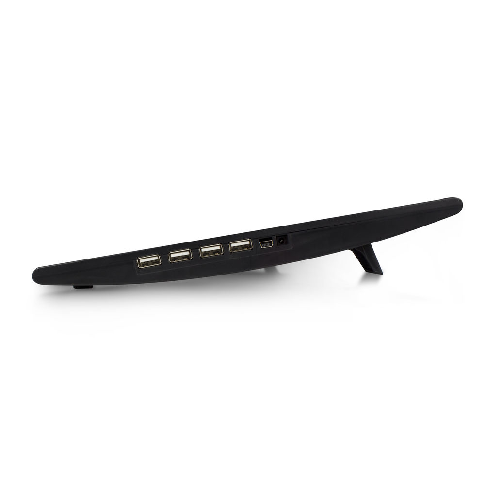 Laptop Stand With Fan 2 Positions Height Adjustable 4-port Hub