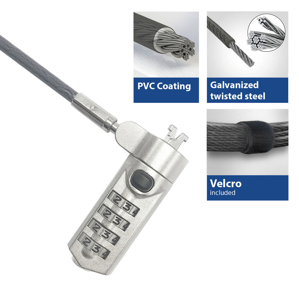 Nano Laptop Lock With Combination Lock