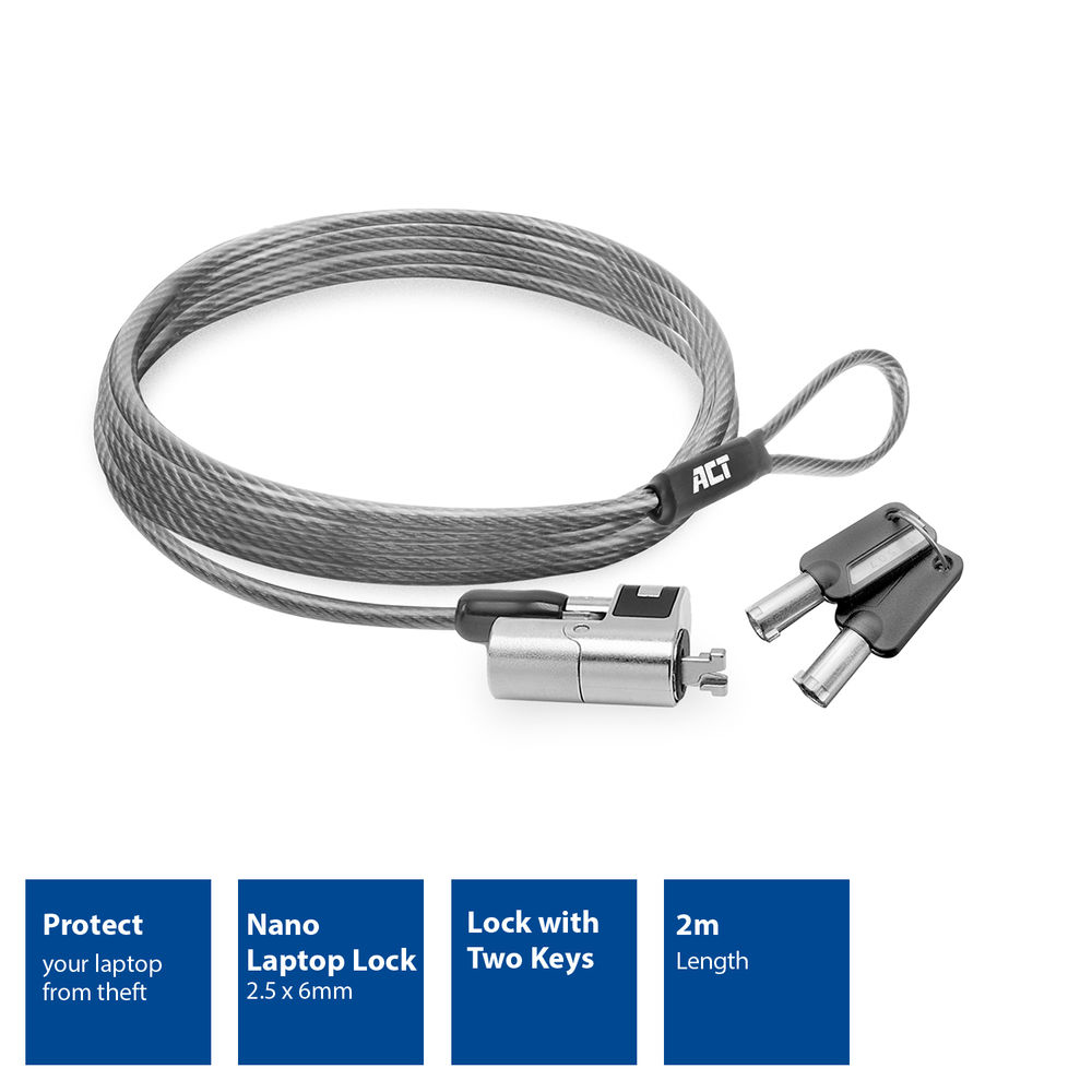 Nano Laptop Lock With Keys
