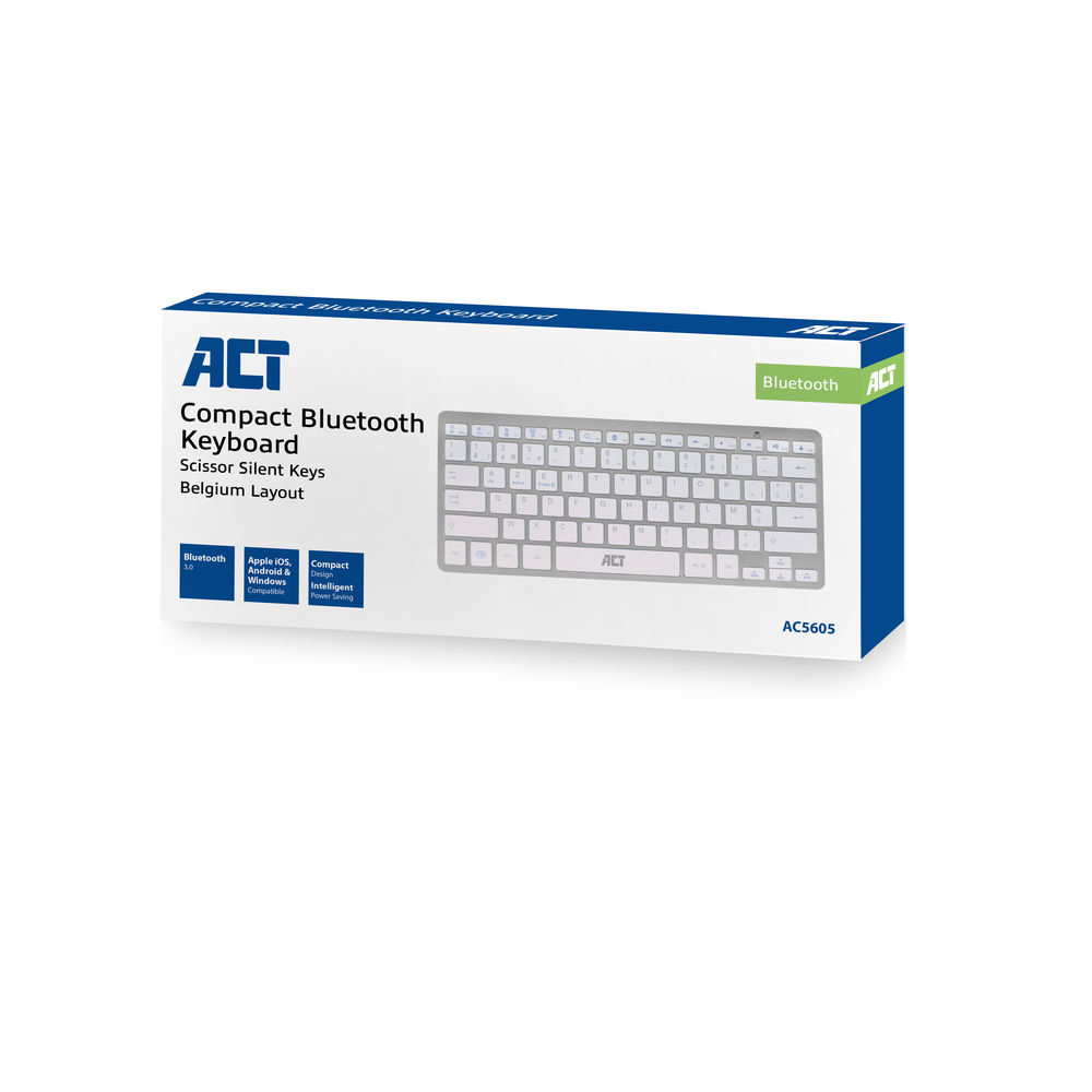Portable Bluetooth Keyboard Azerty Belgian
