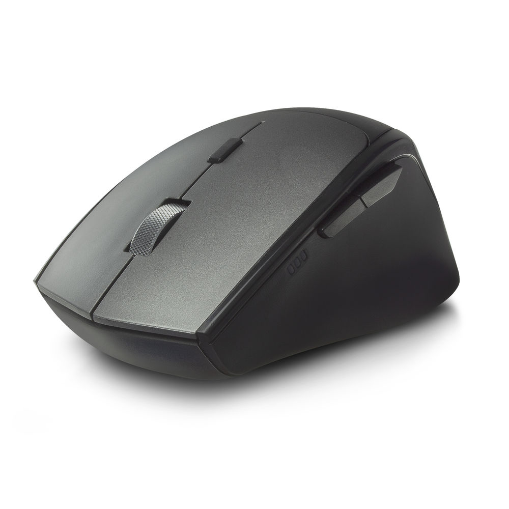 Wireless Dual-connect Mouse Silent Click 2400 Dpi Black