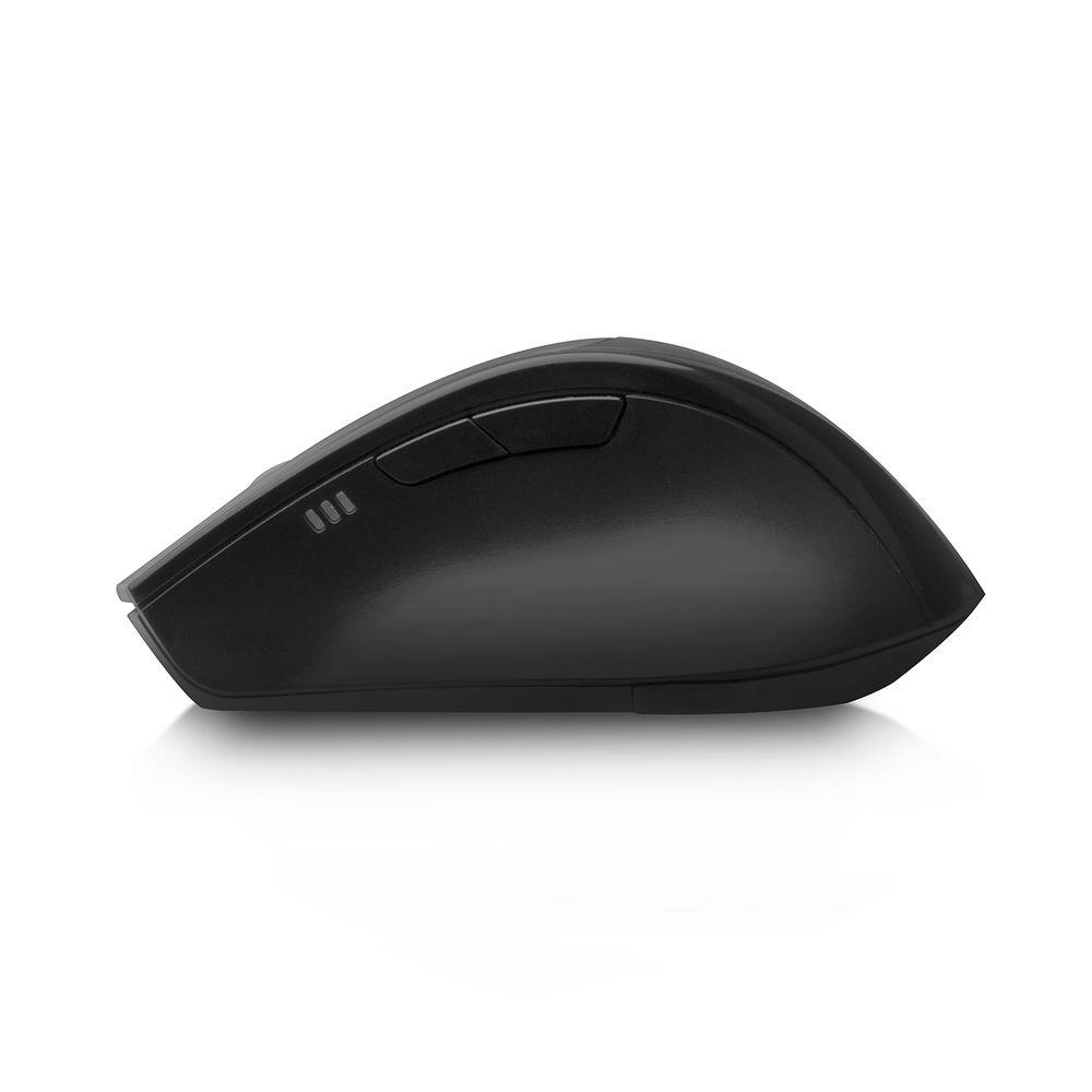 Wireless Dual-connect Mouse Silent Click 2400 Dpi Black