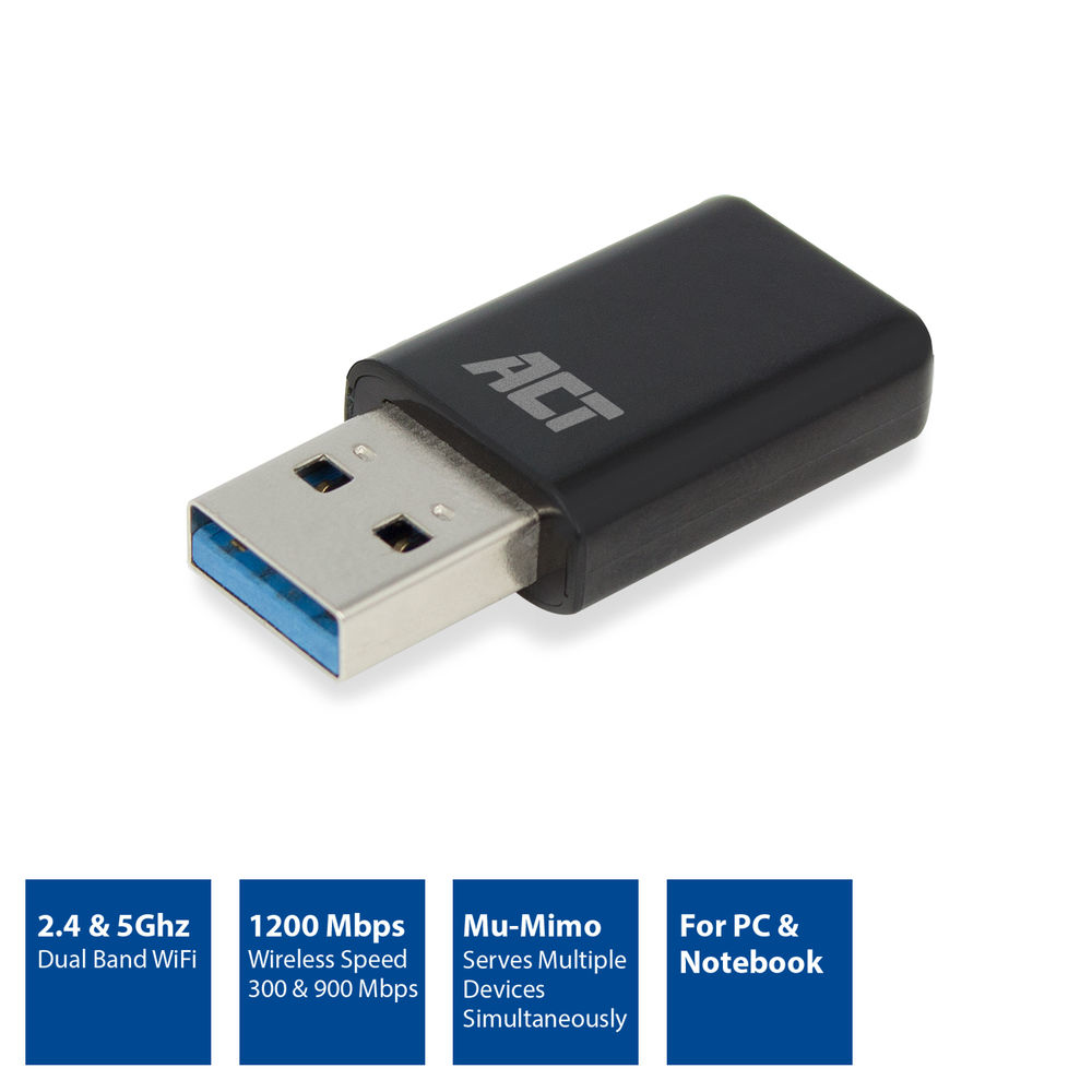 Mini Dual Band network adapter AC1200
