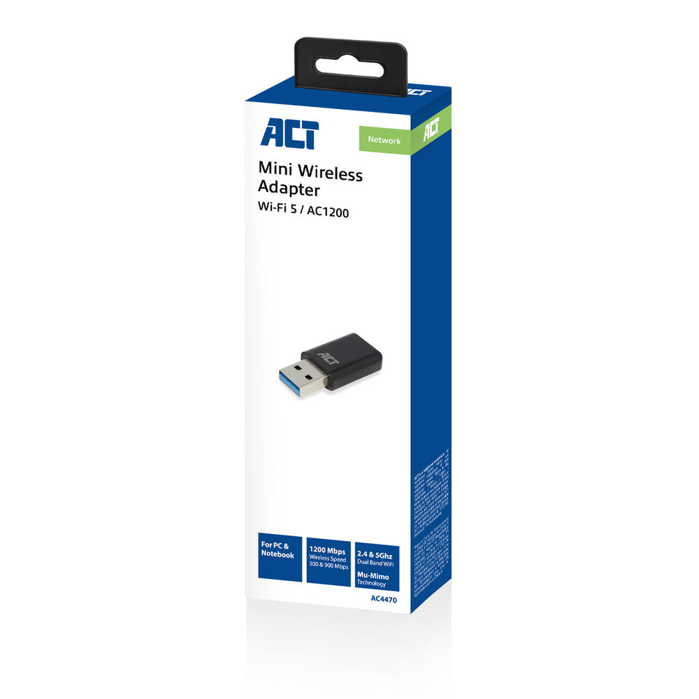 Mini Dual Band network adapter AC1200