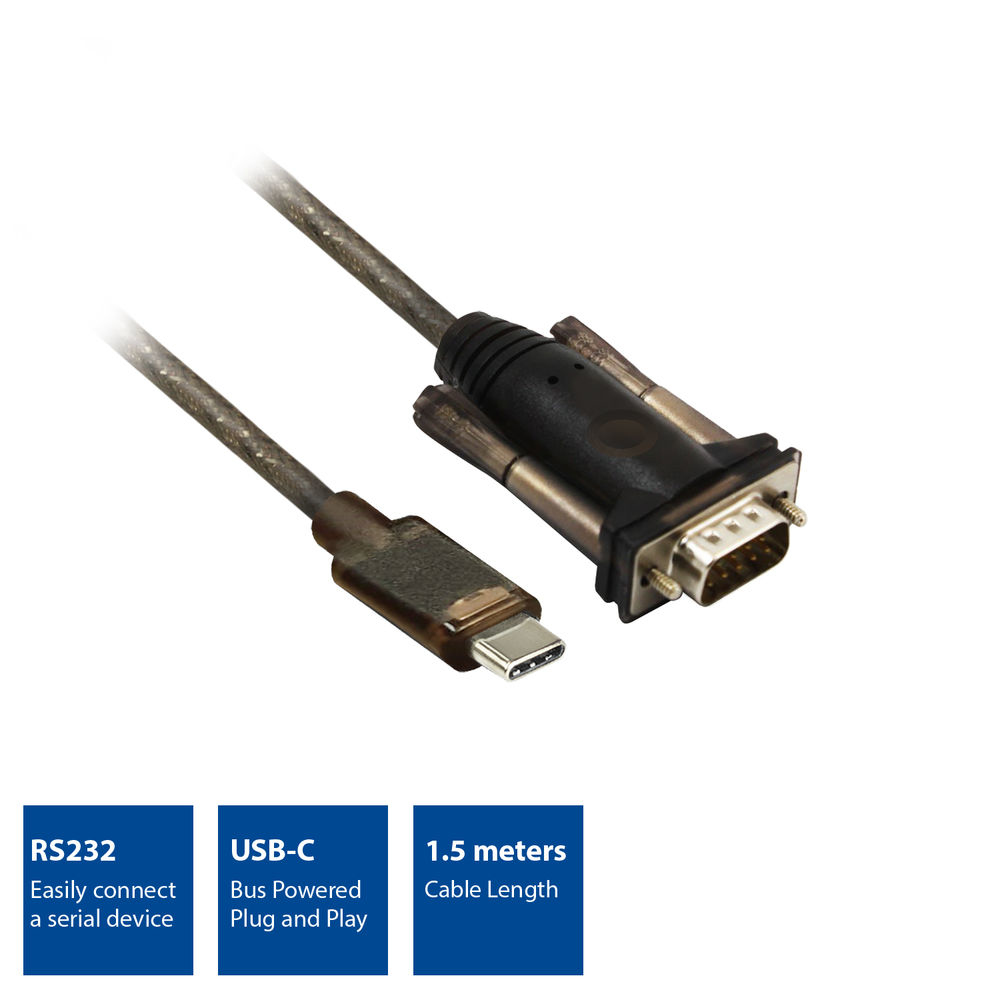 USB-C to Serial Adapter 1.5m