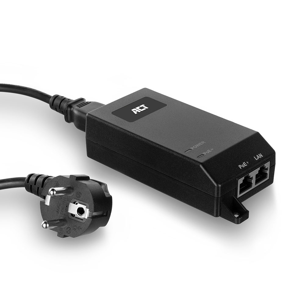 Gigabit PoE+ (30W) Injector