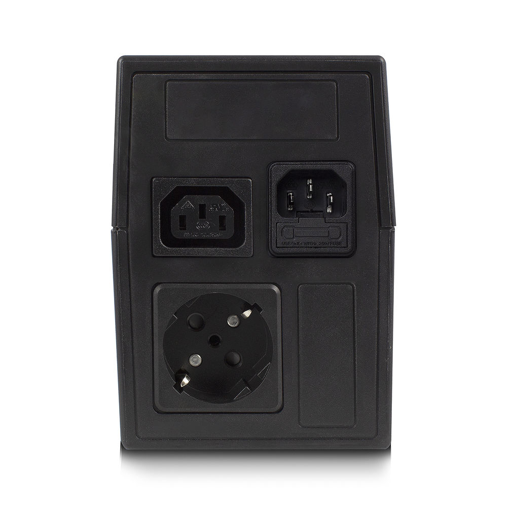 UPS 600VA 1x IEC (C13) + 1x Type F outlet 1x IEC C14 input 230V AVR