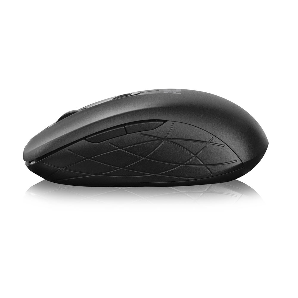 Wireless Keyboard And Mouse USB Nano Receiver Qwerty US/Int'l Black