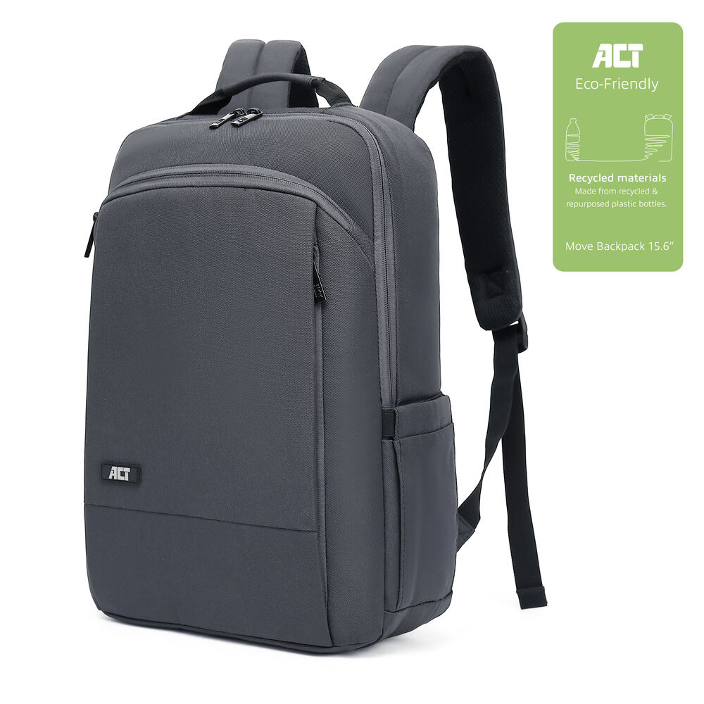 Move Backpack For Laptops Up To 15.6in Made From Recycled Plastic Bottles
