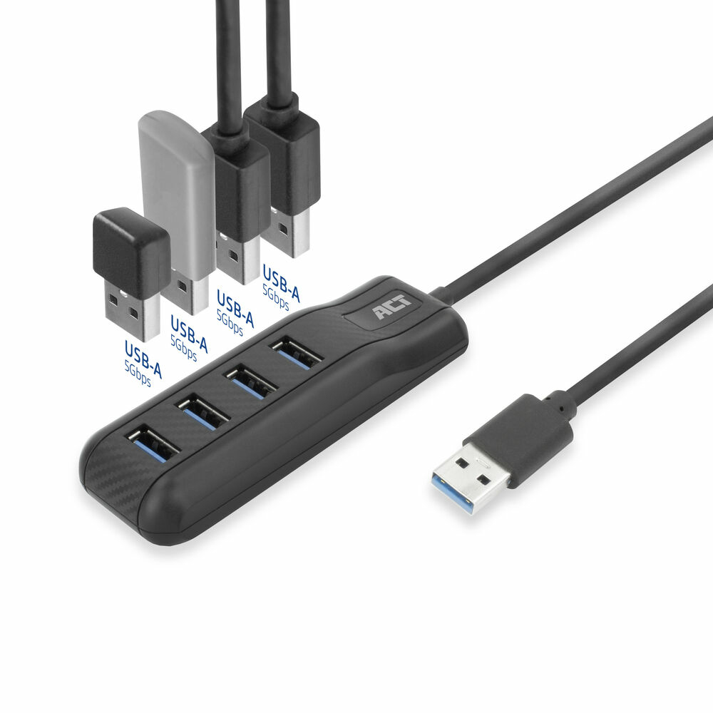 USB-A hub 3.0, 4 port USB-A