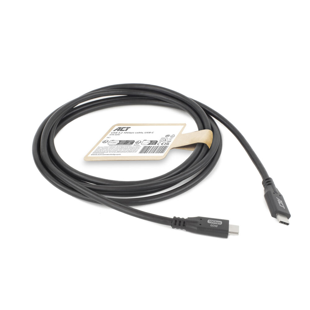 USB-C 3.0 10Gbps 60W Cable - M/M - 1m