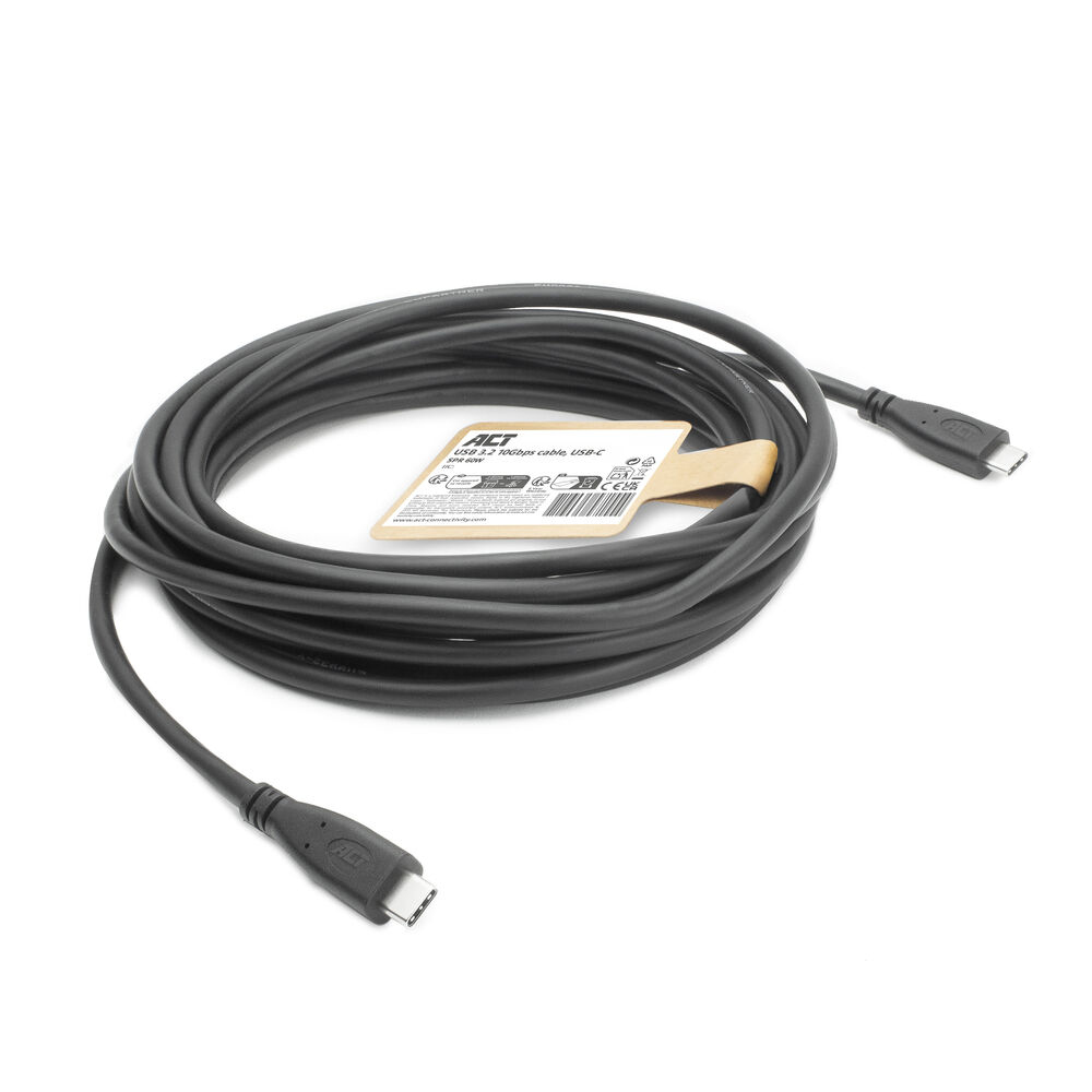 USB-C 3.0 10Gbps 60W Cable - M/M - 5m