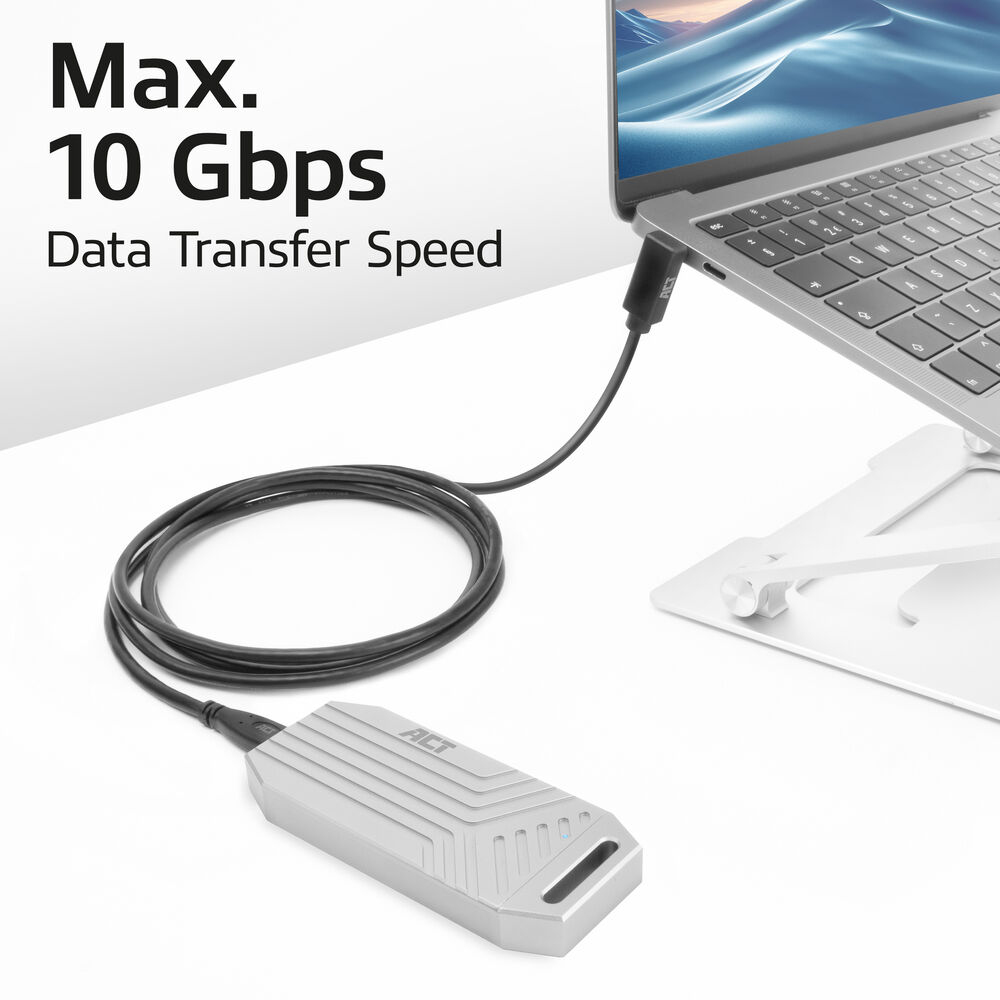 USB 3.0 10Gbps 60W USB Type-C (straight) to USB Type-C (up/down angled) Cable 50cm
