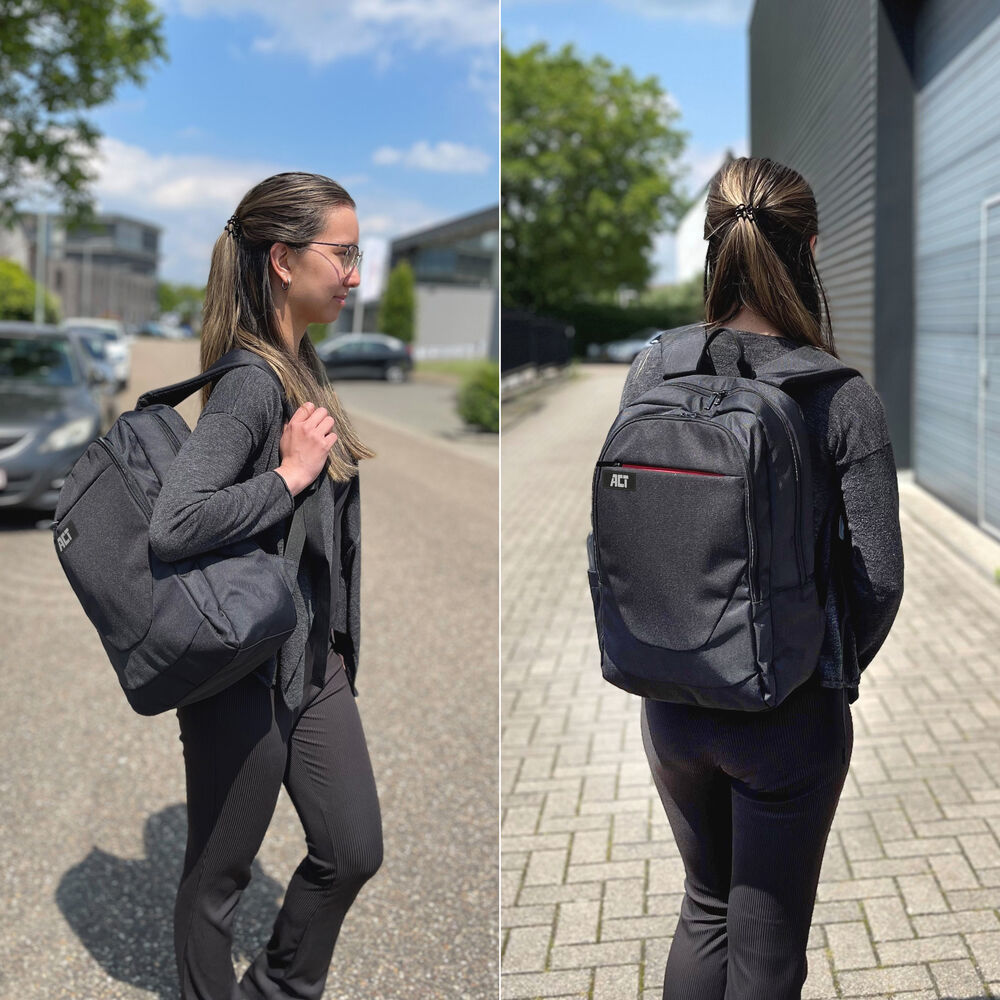 Suburb Backpack For Laptops Up To 15.6in Made From Recycled Plastic Bottles