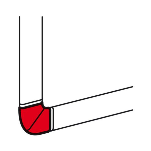 Dlplus Flat Corner 80x20mm