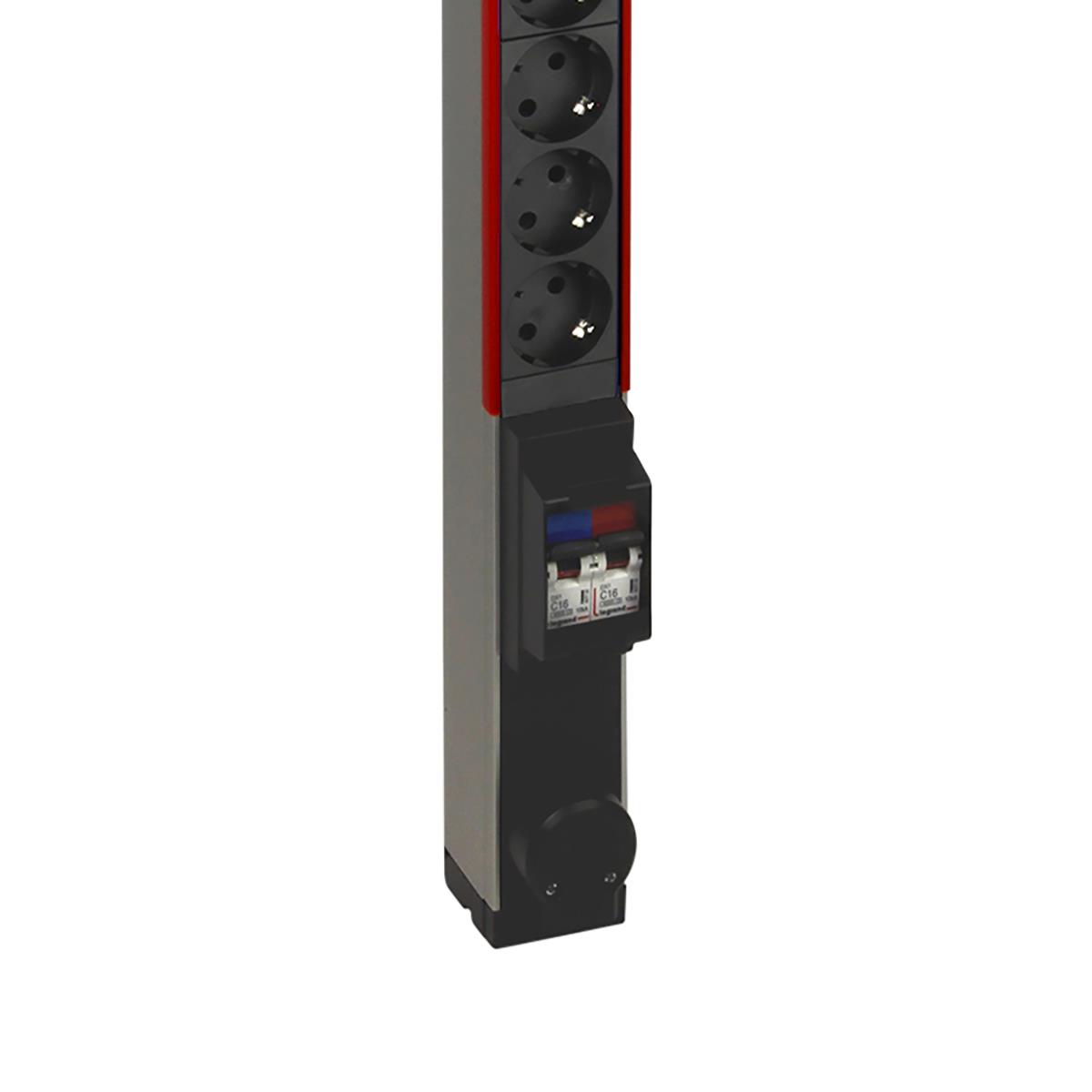 Pdu Zero U 1 Phase 24 X 2p+e German Standard For Terminal Block