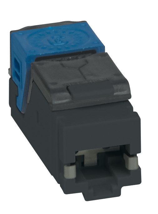 Set Of 6 Rj45 Connectors Category 6 Utp
