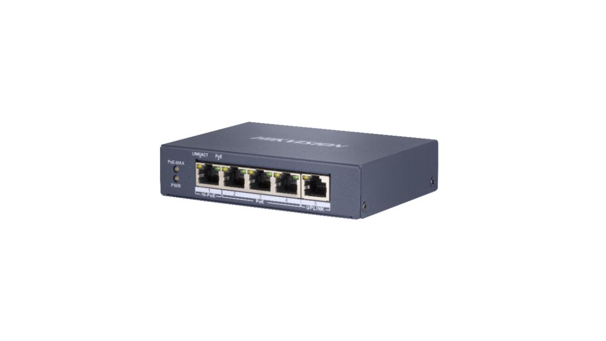 Switch Gigabit Hipoe Unmanaged L2 4gb