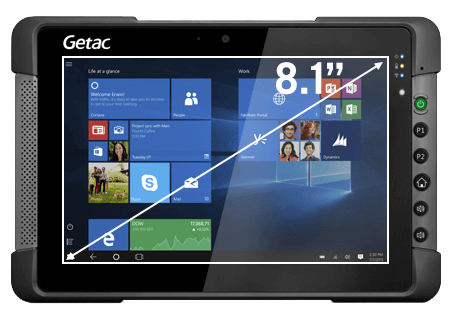 T800 G2 Ex B  - 8.1in - X7-z8750 - 8GB Ram - 256GB - Win10 Pro
