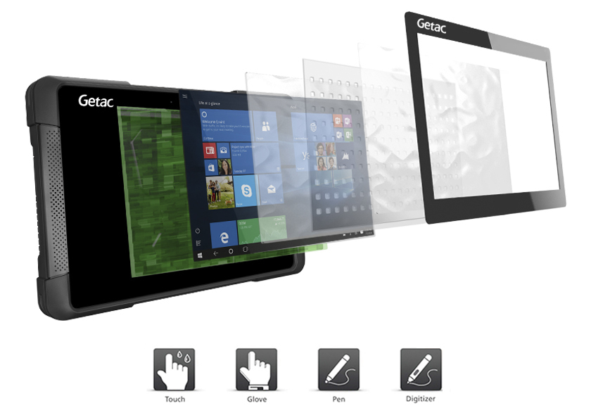 T800g2 Atom X7-z8750 8.1 W10 Iot Ent 4/128GB Emmc Eu+uk Cord Wi-Fi+bt