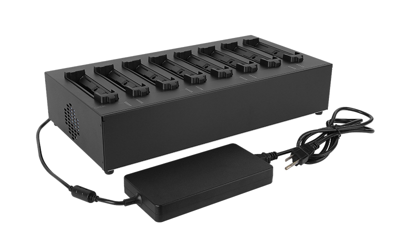 K120 - Multi-bay Battery Charger (eight Bay) W/ 330w Ac Adapter