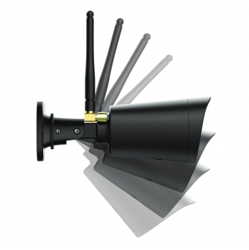 Smart Wi-Fi Ip Outdoor Security Camera Ipcam-3500 - Black