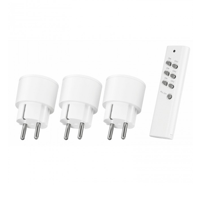 Wireless Plug Set With 3 Plugs Apc3-2300r
