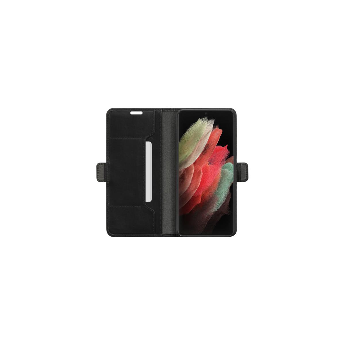 Copenhagen Slim - Wallet Bookcover -for Samsung Galaxy S21 Ultra - Black