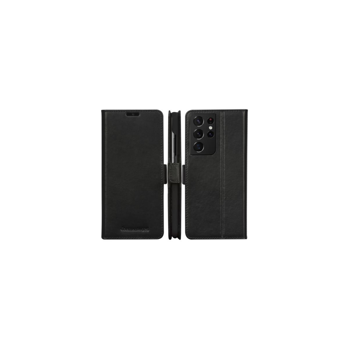 Copenhagen Slim - Wallet Bookcover -for Samsung Galaxy S21 Ultra - Black