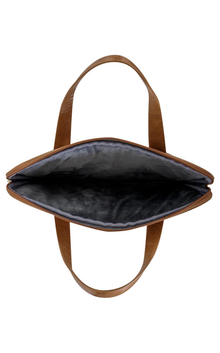 Silkeborg - 14in - Notebook Bag - Genuine Leather - Golden Tan - Universal