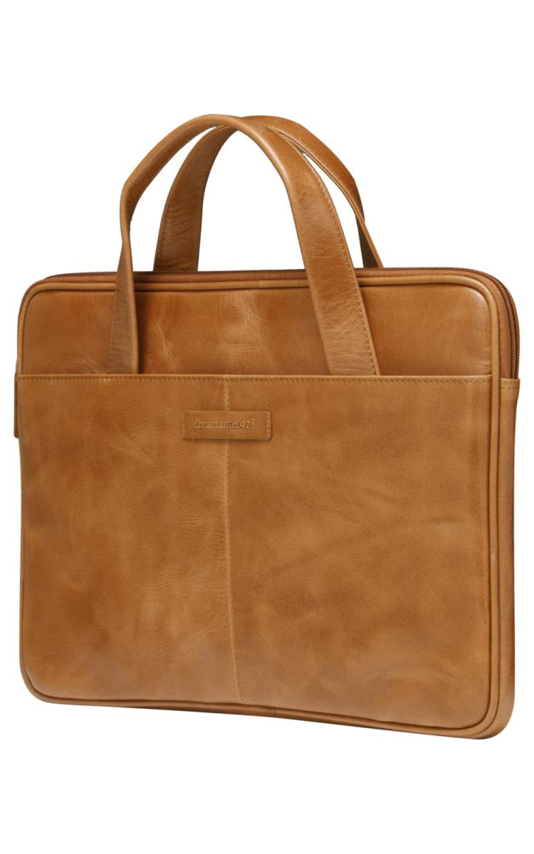 Silkeborg - 14in - Notebook Bag - Genuine Leather - Golden Tan - Universal