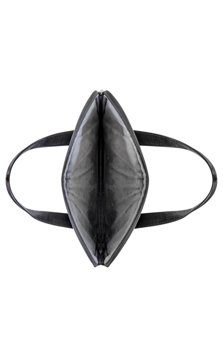 Silkeborg - 14in - Notebook Bag - Genuine Leather - Black - Universal