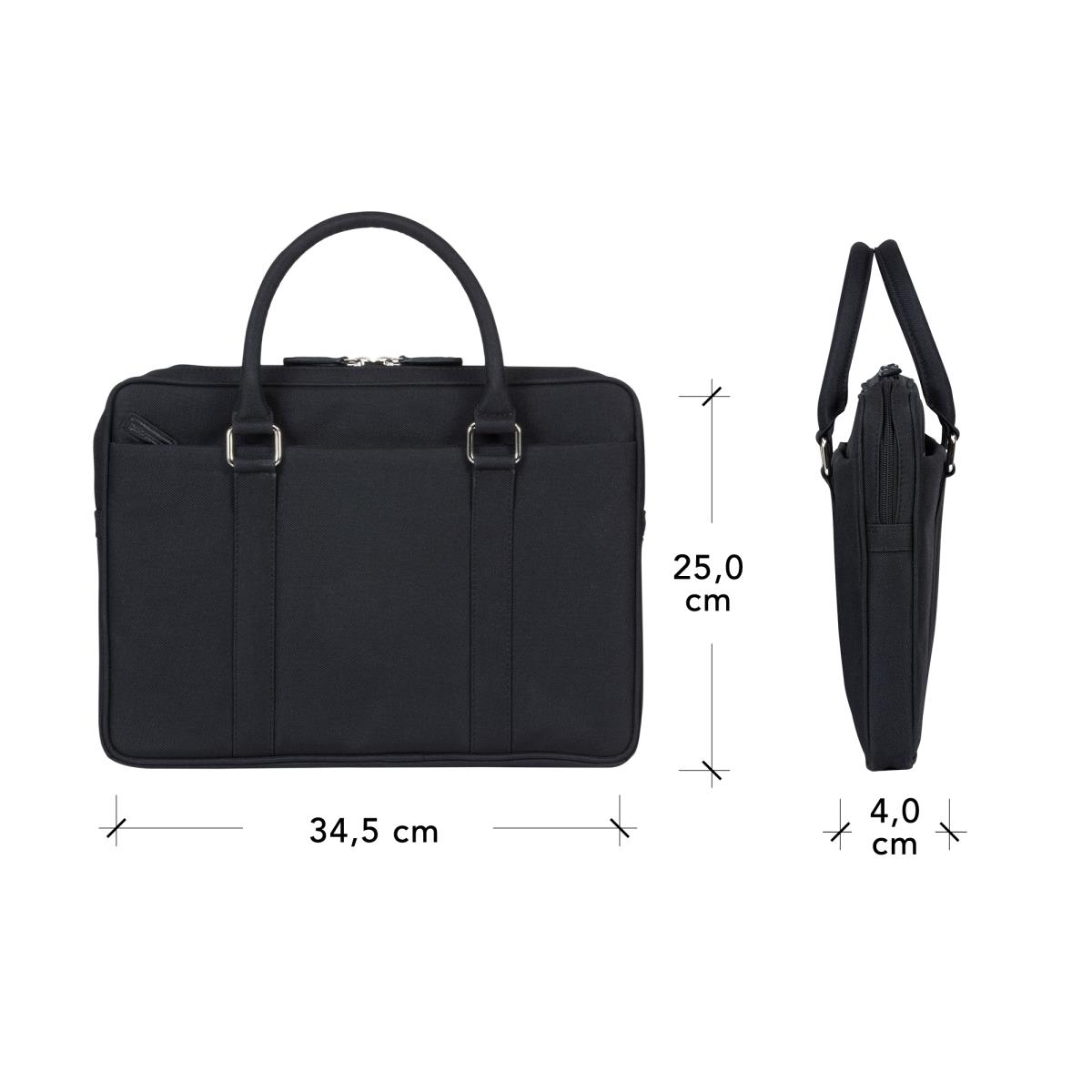 Stelvio - 14in - Notebook Bag - Recycled Material - Black - Universal
