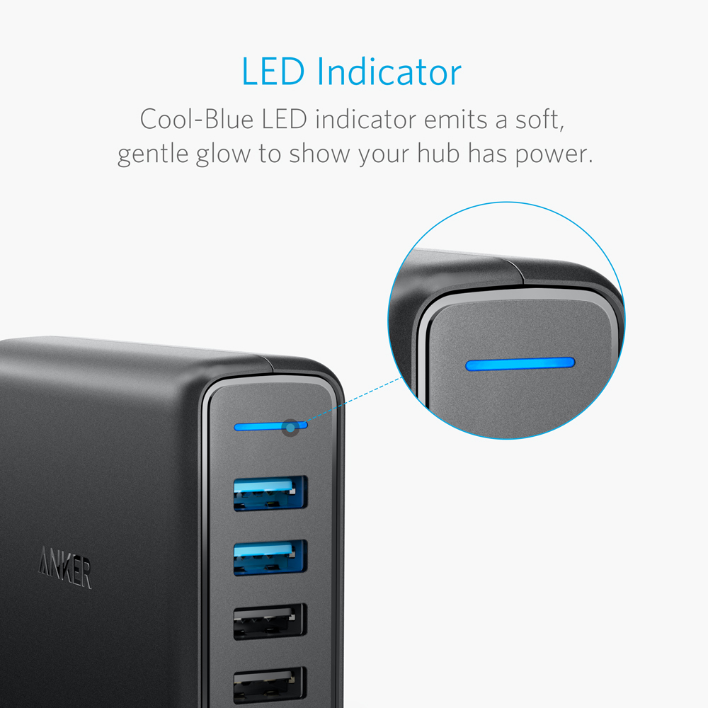 Powerport Speed 5 2x Quick Charge 3.0 Eu Black