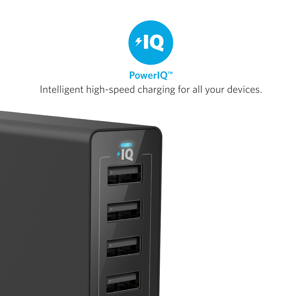 Powerport 6 Eu Black