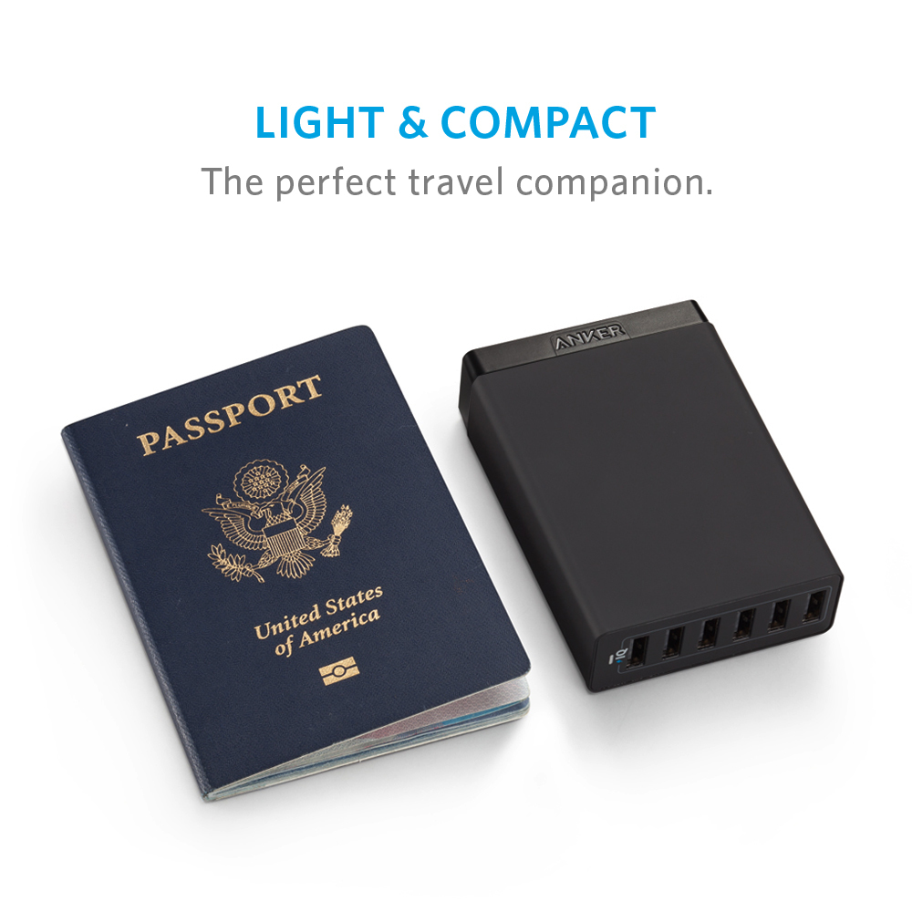 Powerport 6 Eu Black
